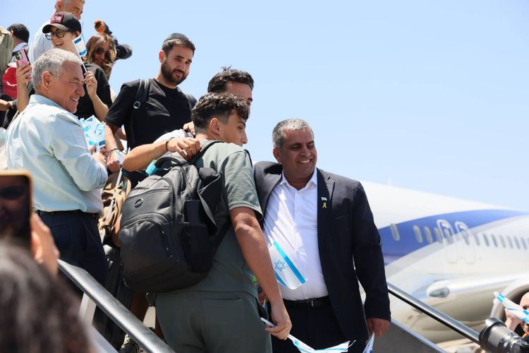 Crédit : ministère israélien de l’Alyah et de l’Intégration / Agence juive pour Israël