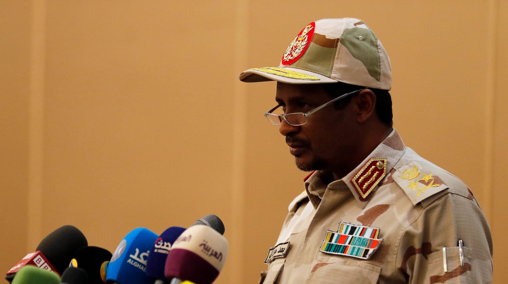 AP محمد حمدان دقلو، نائب رئيس مجلس السيادة الانتقالي في السودان