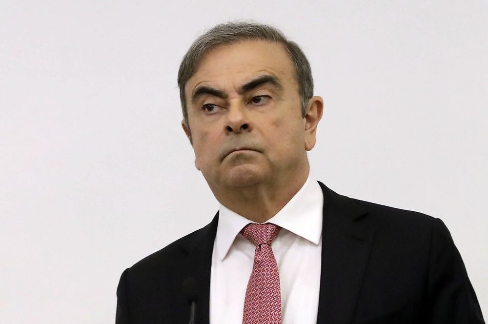 L'ancien patron de Renault-Nissan, Carlos Ghosn, le 8 janvier 2020.