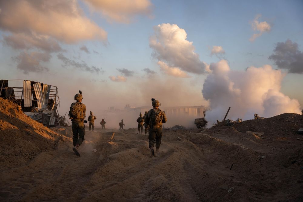 L'armée israélienne dans la bande de Gaza