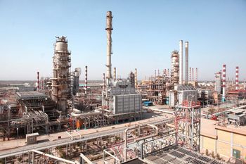 The Abadan oil refinery in Iran on May 10, 2018.