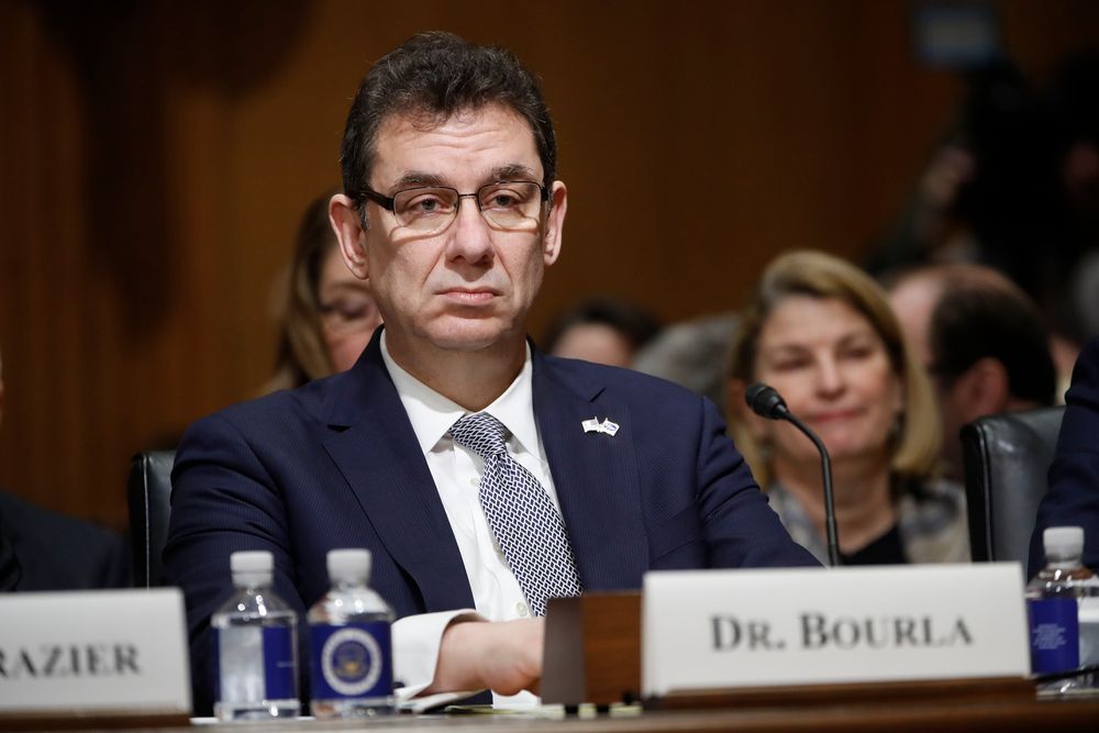 Le PDG de Pfizer Albert Bourla