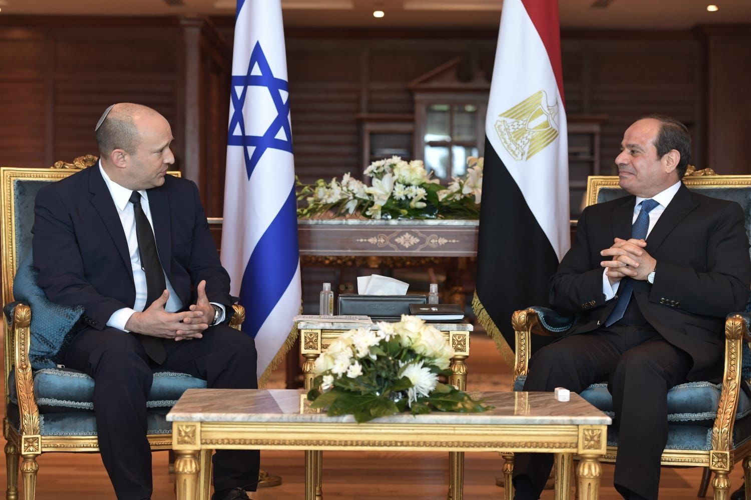 Bennett Meets Sisi In First Egypt Visit By An Israeli PM Since 2011 - I24NEWS