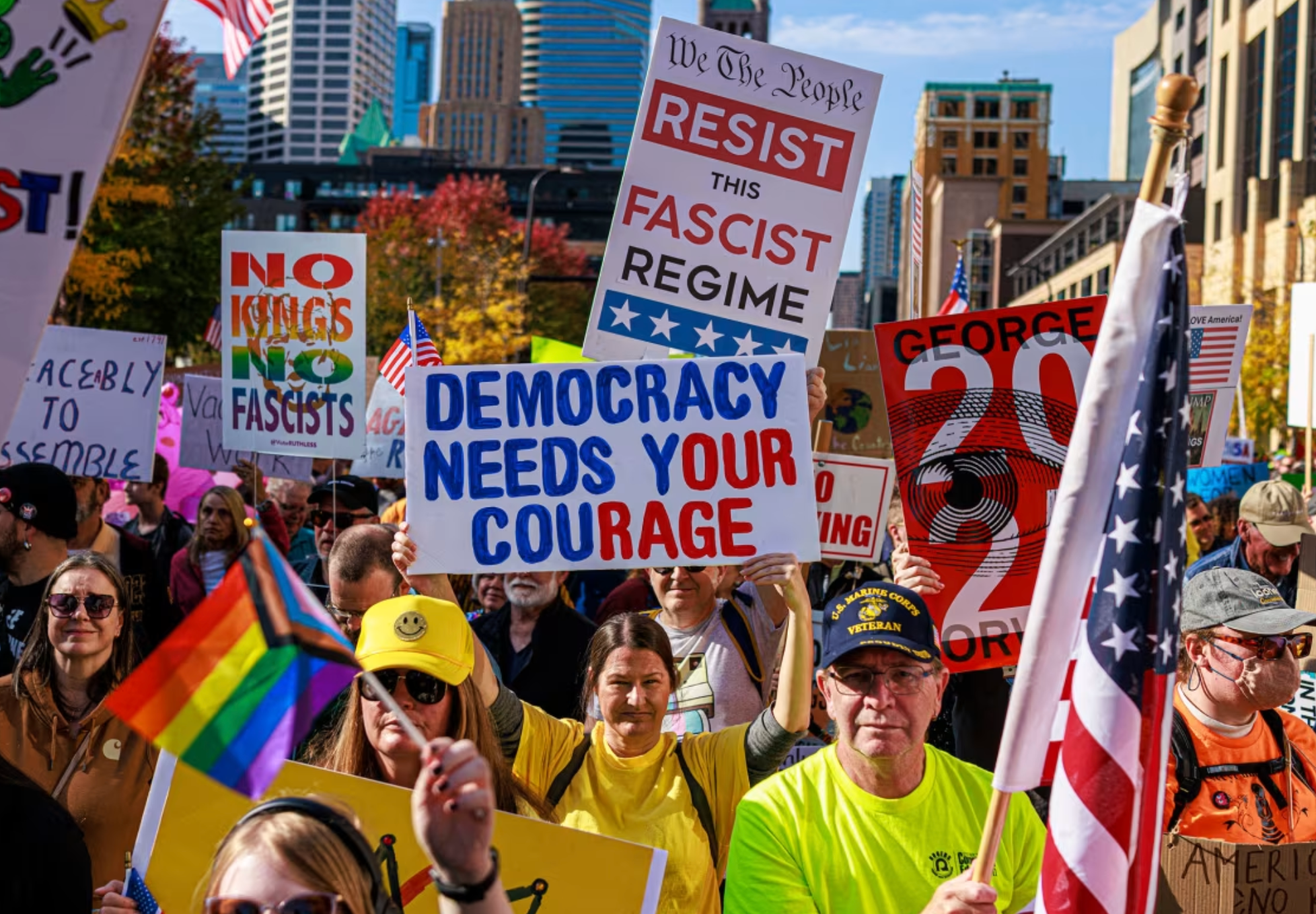 "No Kings" : des millions d’Américains ont manifesté contre la politique de Donald Trump