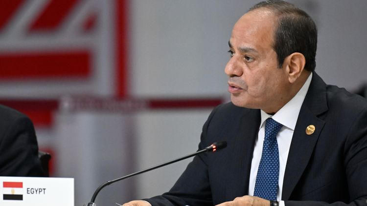Le président egyptien Al Sissi 