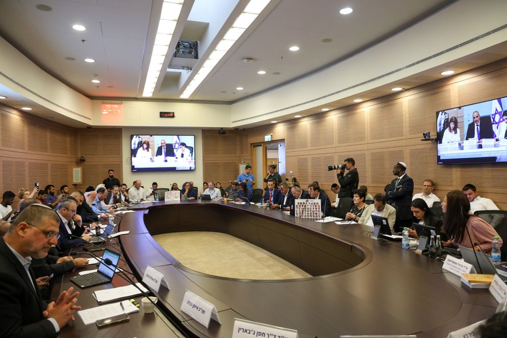 Débat à la Knesset 