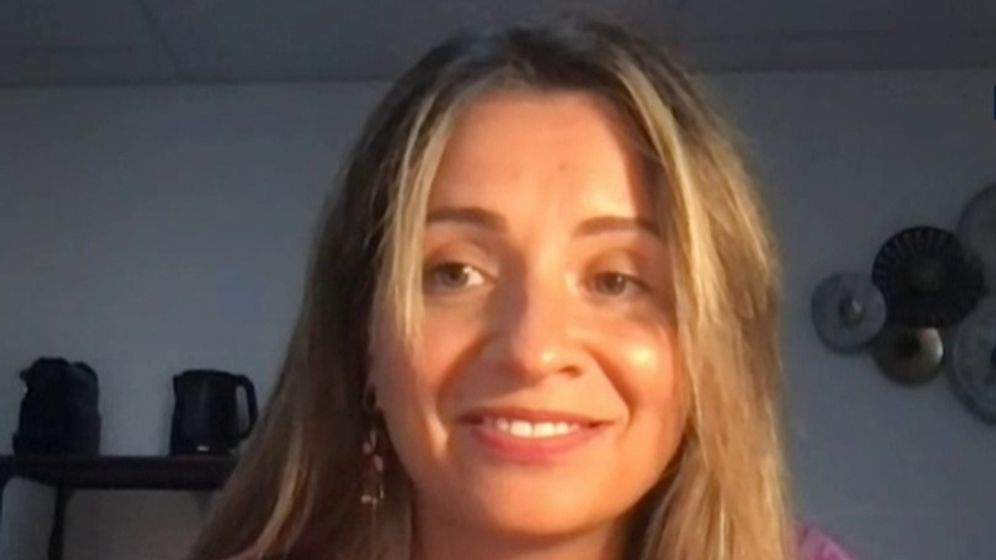 Screenshot i24NEWS La porte-parole des Jeunes Républicains, Emmanuelle Brisson