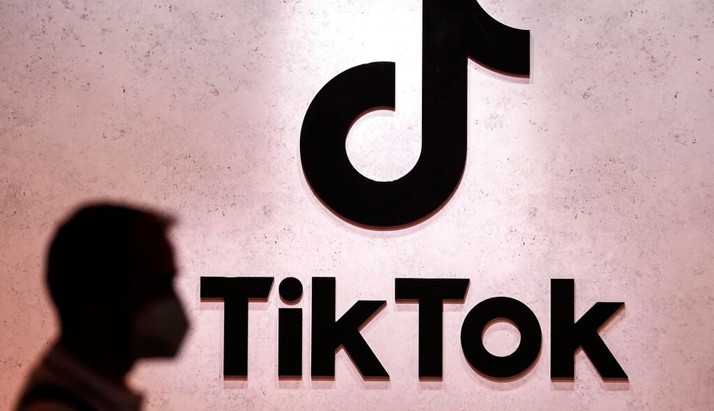 The TikTok exhibition stands at the Gamescom computer gaming fair in Cologne, Germany