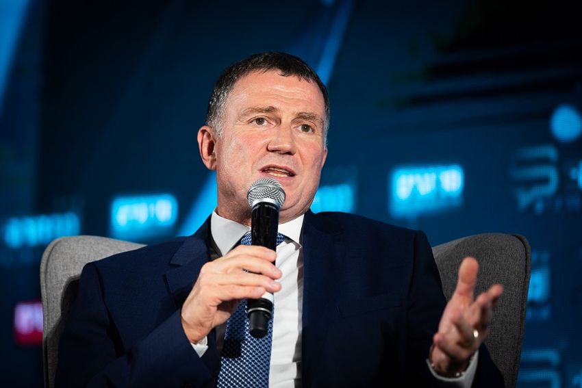 Knesset Chairman Yuli Edelstein attends the Srugim conference in Jerusalem on September 2, 2019