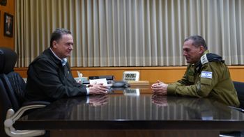 הרמטכ"ל אייל זמיר ושר הביטחון ישראל כ"ץ