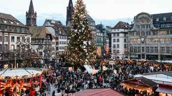 Illustration - Marché de Noël à Strasbourg