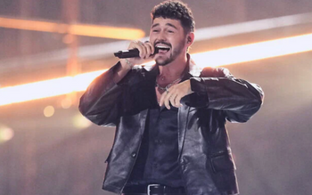 Noam Bettan, représentant d’Israël, interprète la chanson « Michelle » lors de la répétition générale de la première demi-finale du 70e Concours Eurovision de la chanson, à Vienne, en Autriche, le 11 mai 2026.