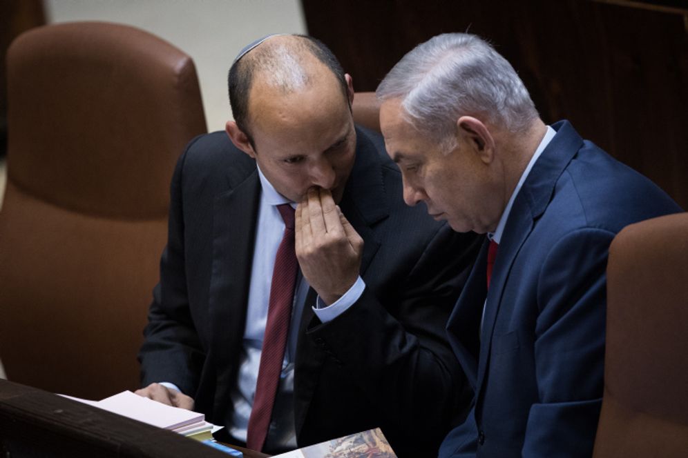 Illustration - Naftali Bennett et Benjamin Netanyahou