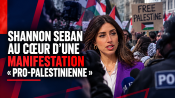 Shannon Seban au coeur d'une manifestation "pro-palestinienne" 
