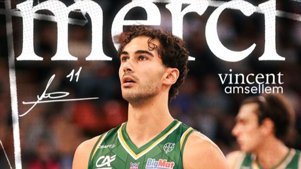 X / CSP Limoges Le basketteur franco-israélien Vincent Amsellem