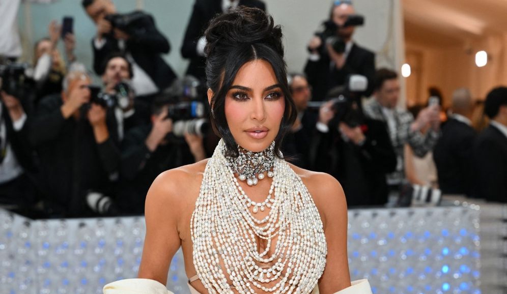 Kim Kardashian au MET Gala à New York, le 1er mai 2023
