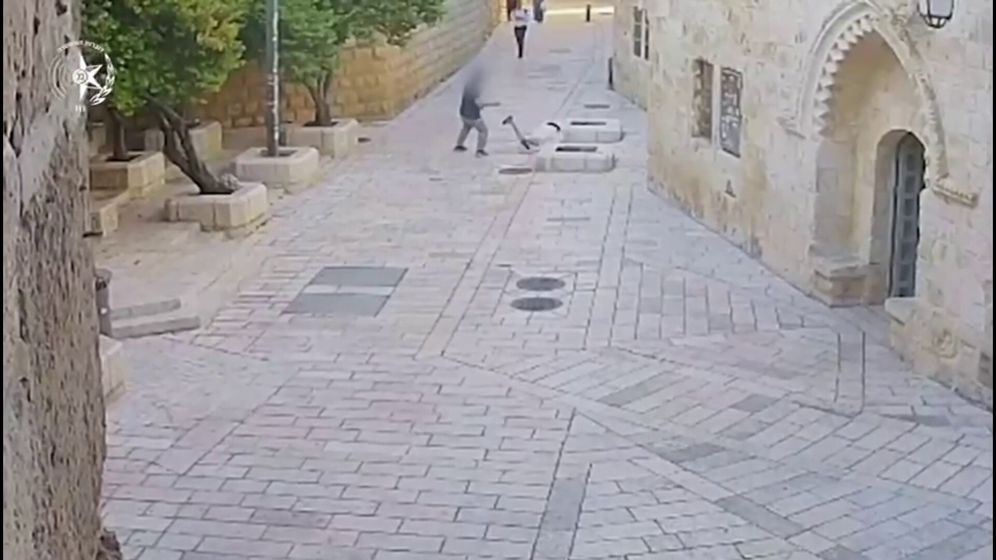 Yona Schreiber, 36 ans, de Feduel, a agressé une religieuse chrétienne à Jérusalem.
