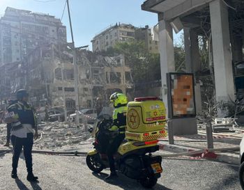 נפילה באזור המרכז - כוחות ההצלה והביטחון במקום, 19/06/2025