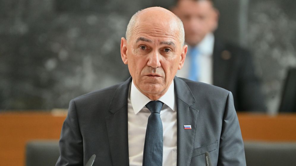 Le nouveau Premier ministre slovène Janez Janša