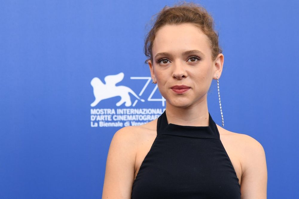 Actress Shira Haas attends the photocall of the movie "Foxtrot" presented in competition at the 74th Venice Film Festival, at Venice Lido on September 2, 2017.