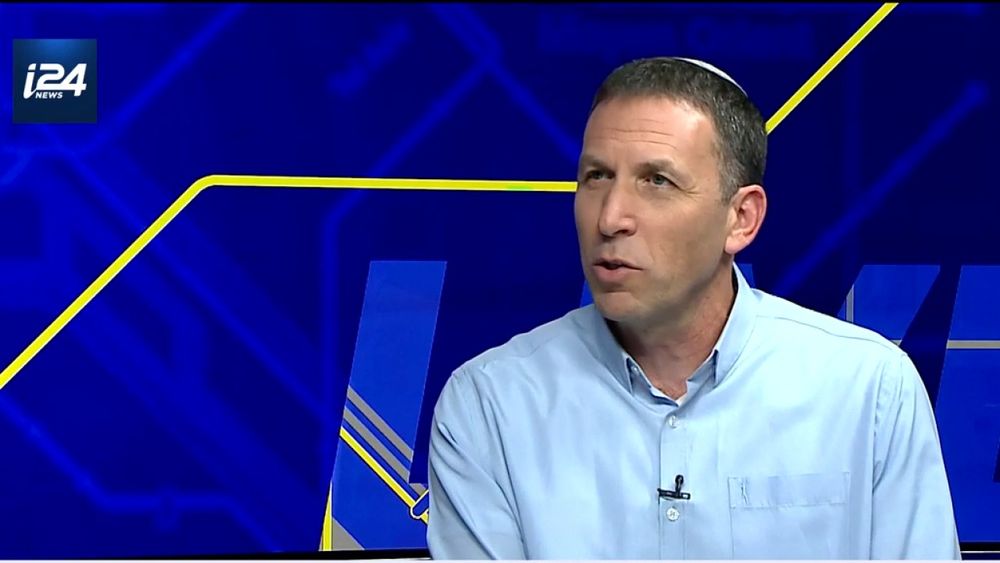 Deputy Religious Affairs Minister Matan Kahana in i24NEWS studio in Tel Aviv, Israel, on February 17, 2020.