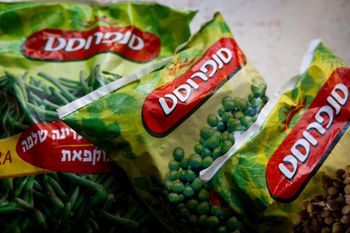 ירקות קפואים של סנפרוסט