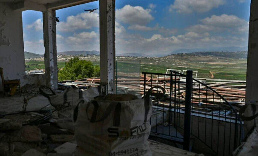 Vue du sud du Liban depuis Metoula, dans le nord d’Israël, le 30 mai 2026. 