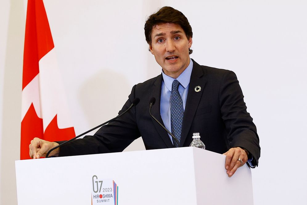 Rodrigo Reyes Marin/Pool Photo via AP Canadian Prime Minister Justin Trudeau.