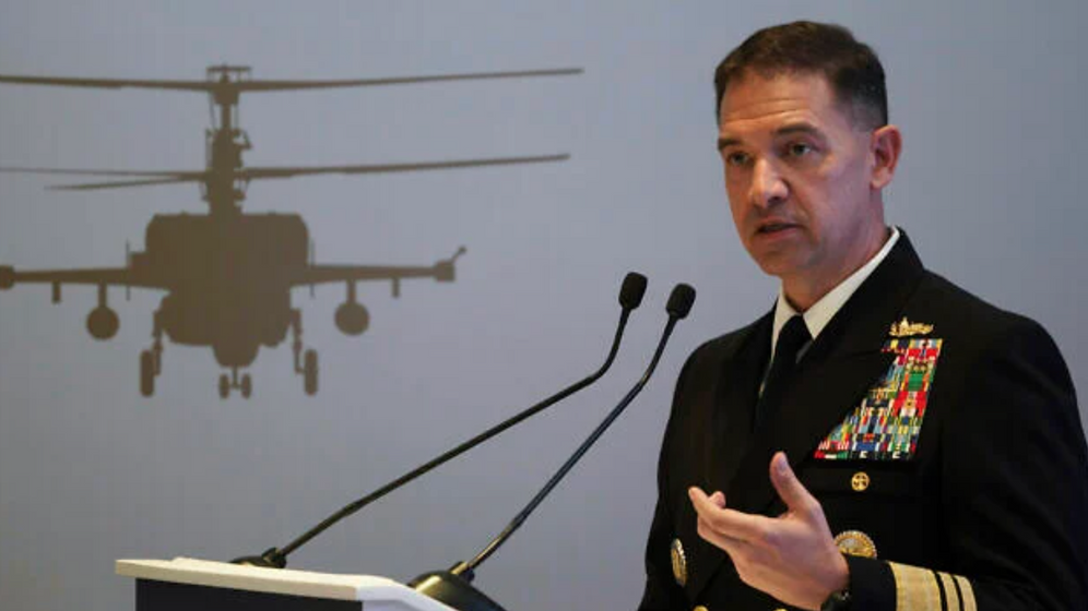 AP Photo/Jon Gambrell L'amiral Brad Cooper, chef du CENTCOM