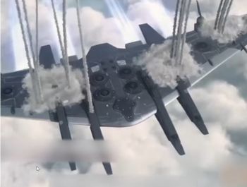 סין חשפה: נושאת מטוסים מעופפת בחלל
