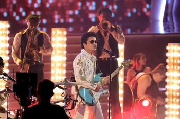 Bruno Mars en concert à Las Vegas
