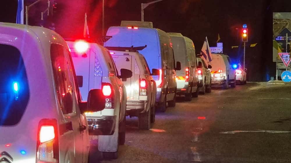 Les corps de quatre otages restitués par le Hamas transférés à l’institut médico-légal israélien