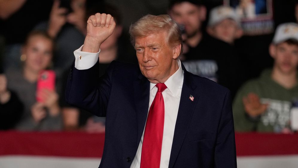 Donald Trump dans l'Iowa, le 27.01.2026