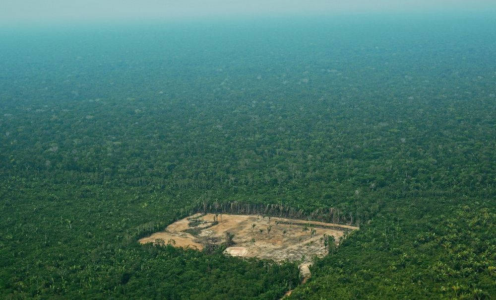 AN aerial view of deforestation in the Western Amazon region of Brazil, on September 22, 2017.