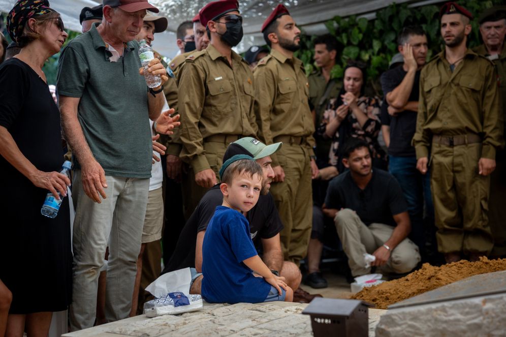 יונתן זינדל, פלאש90 הלוויתו של רס"ן במיל' הראל בירנשטוק