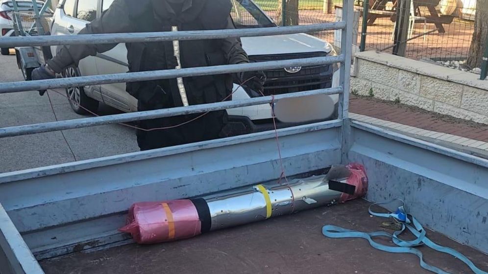 ראש נפץ של מיירט שנלקח על ידי אזרח, 02.03.2026