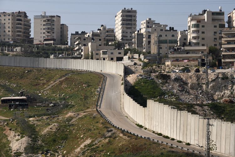 السياج الفاصل في منطقة القدس