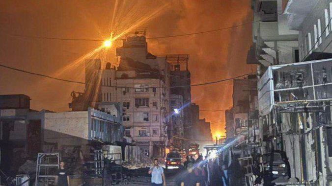 تقارير: ضربات إسرائيلية مكثفة شمال غرب غزة