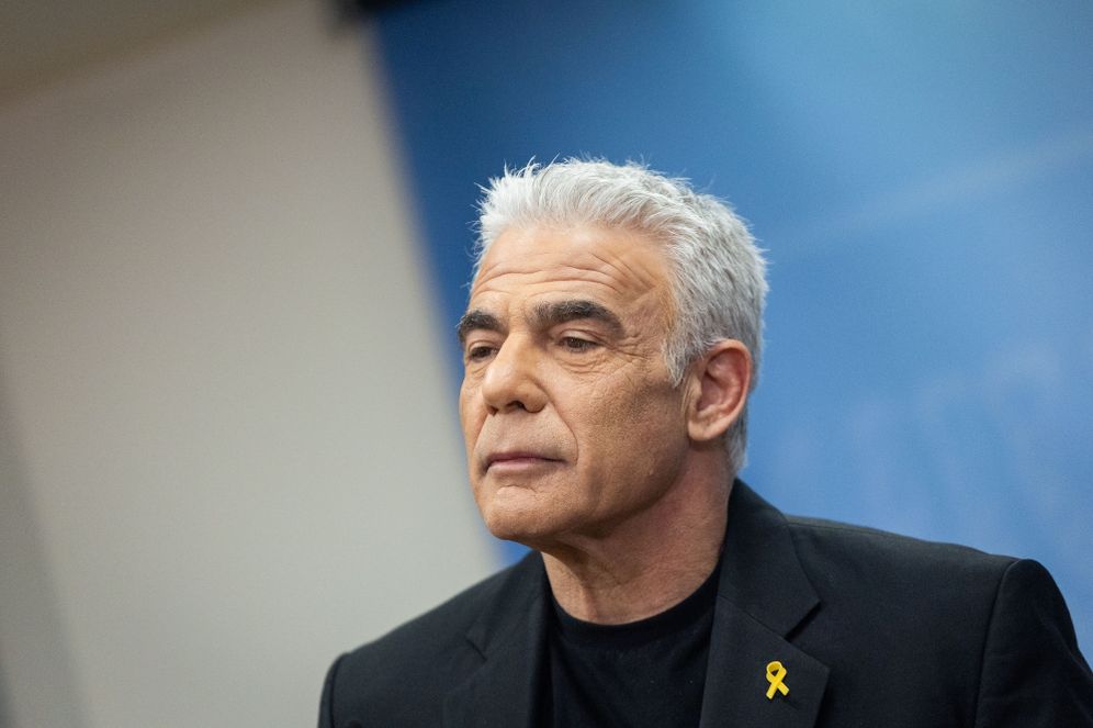 יו"ר האופוזיציה יאיר לפיד