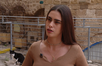 Swell Ariel Or, star of The Beauty Queen of Jerusalem
on Netflix.