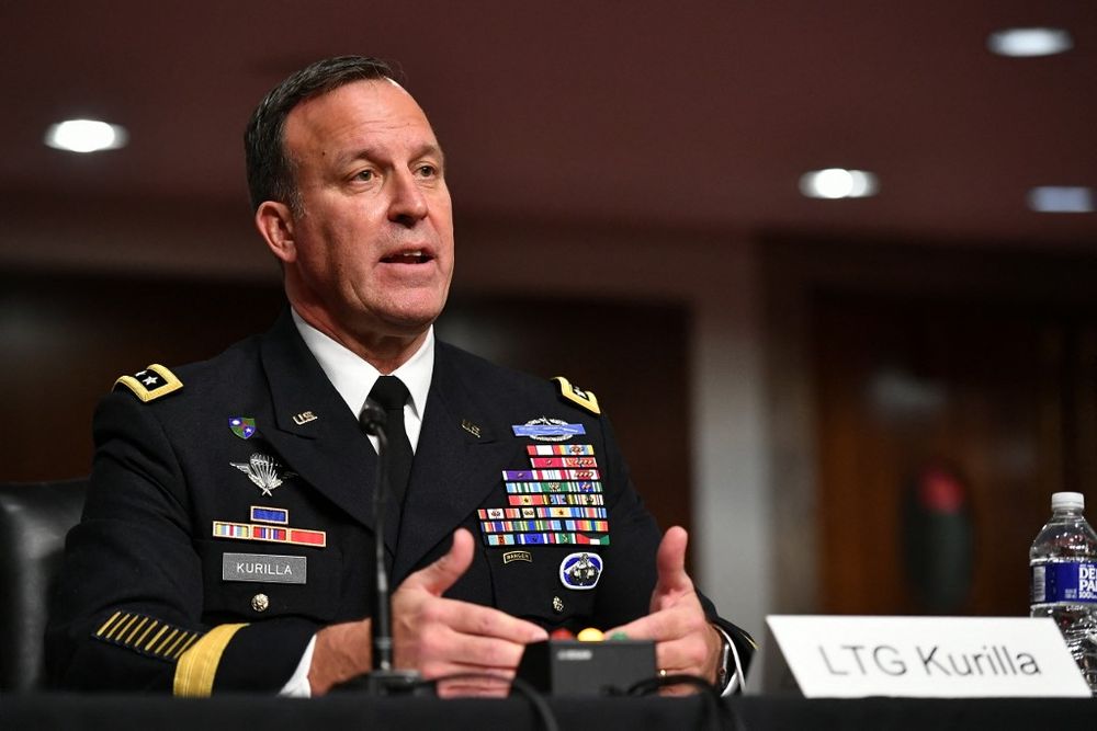 US Army Lieutenant General Michael Kurilla