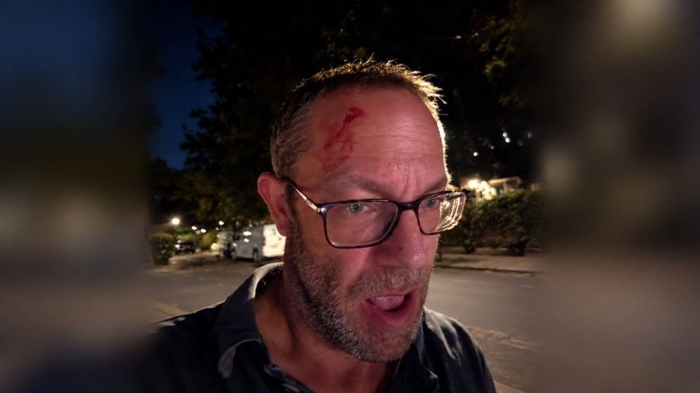 Capture d'écran X Dan Levene, journaliste juif agressé à Londres