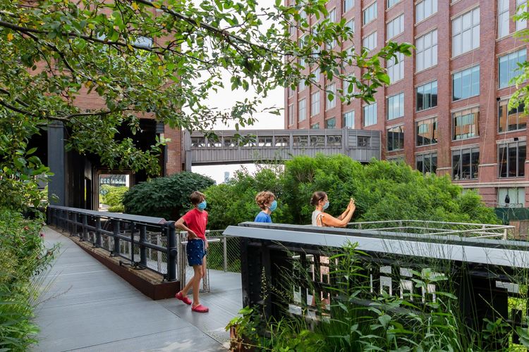 High Line Urban Park Changing Face Of New York I24NEWS