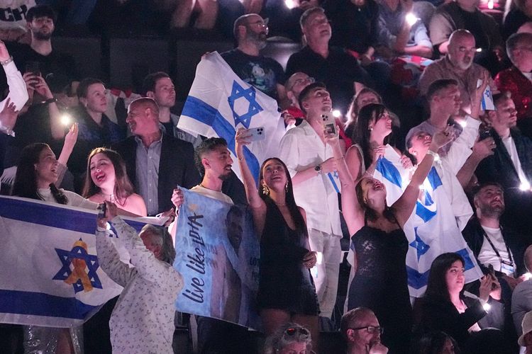 Supporters israéliens à l'Eurovision