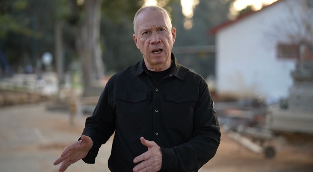 Defense Minister Galant at Gaza border communities