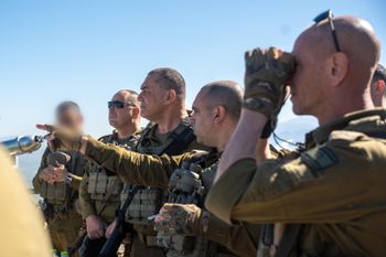 הרמטכ"ל זמיר בסיור בלבנון, 29.04.26