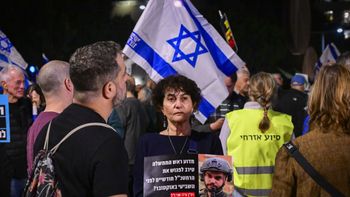 Protest demanding a state commission of inquiry into the October 7 massacre, Tel Aviv, February 7, 2026
