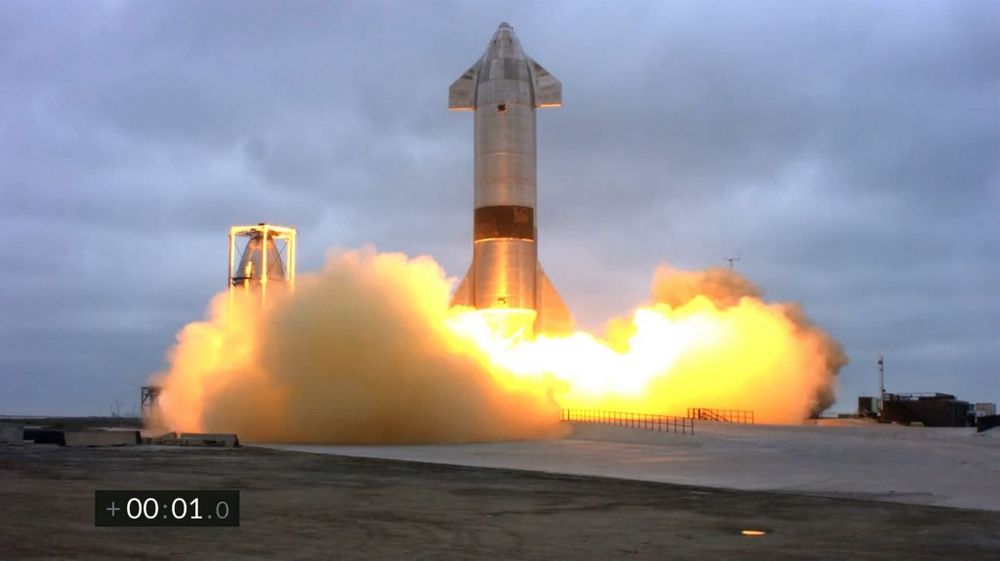 Image d'illustration | La fusée SN15 de SpaceX lancé de Boca Chica, Texas, le 5 mai 2021.