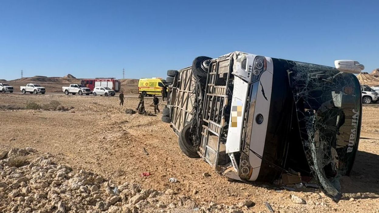 Trois accidents de bus en quelques heures dans le sud d’Israël : 32 blessés