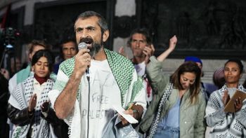 Mustafa Cakici, coordinateur international de la délégation française et porte-parole de la Global Sumud Flotilla